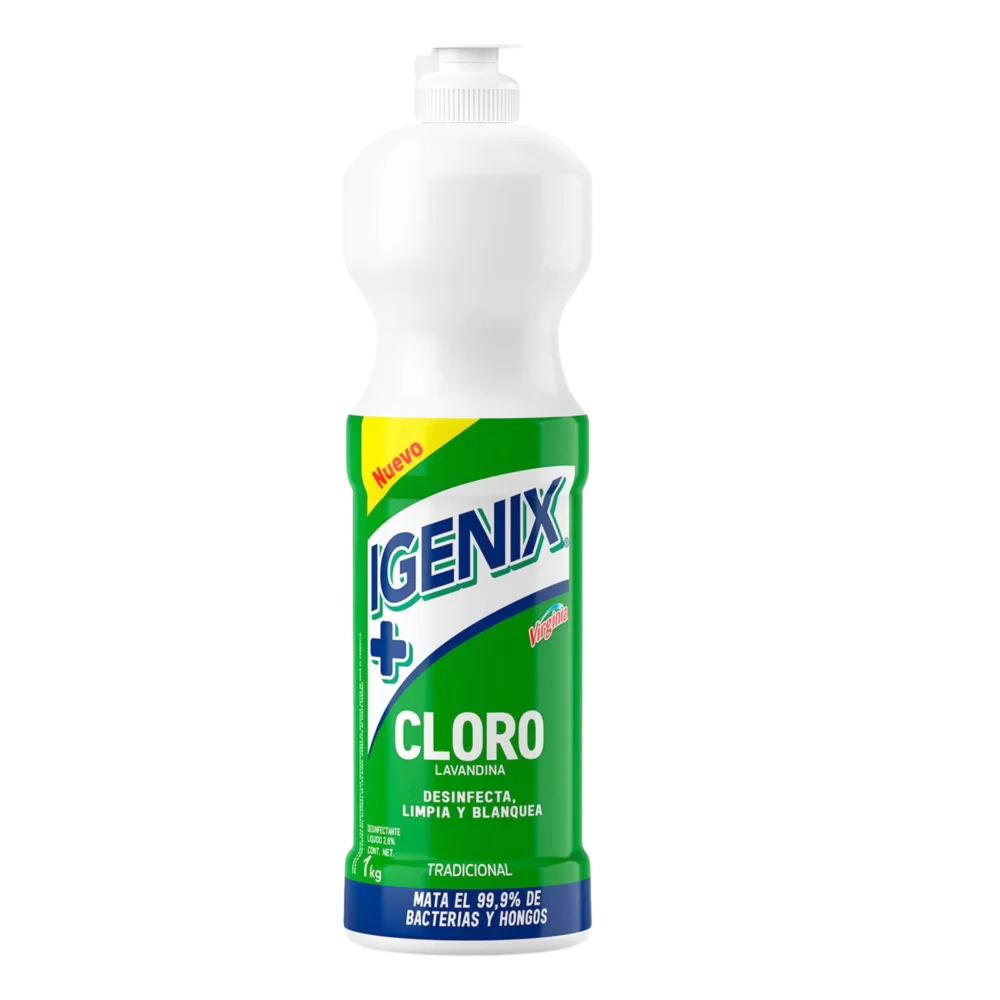 Cloro Liquido Igenix Tradicional x1 Lt