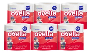 TOALLA OVELLA PLUS 6*100 MTS H/S