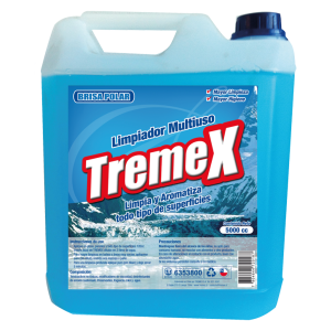 LIMPIADOR LIQUIDO MULTIUSO TREMEX AROMA BRISA POLAR *5 LTS.