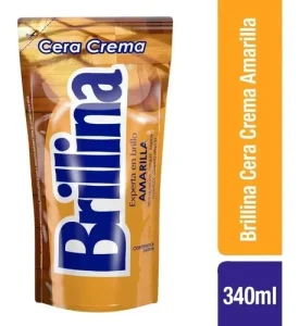Cera Crema Brillina Amarilla Doypack x340 Cc.