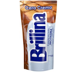 CERA CREMA BRILLINA INCOLORA DOYPACK *340 CC.