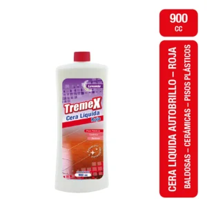 Cera Liquida Roja Tremex Autobrillo x900 Ml.