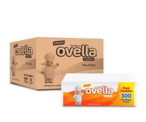 SERVILLETA OVELLA COCTEL 12X300 UN