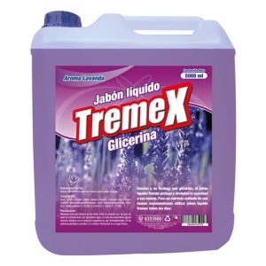 JABON LIQUIDO TREMEX AROMA LAVANDA *5 LTS.