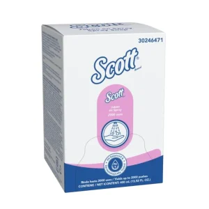 JABON SCOTT SPRAY ESSENTIAL 4*400 ML.