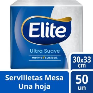 SERVILLETA ELITE MESA BLANCA 63*50 UN