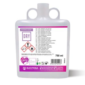 DERMOGEN DRY BS 750 ML LOCION HIDROALCOHOLICA SPRAY SACHET