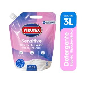 DETERGENTE LIQUIDO HIPOALERGENICO X 3LTS. DOYPACK VIRUTEX