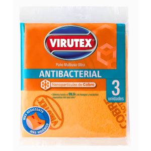 PAÑO MULTIUSO COBRE ANTIBACTERIAL X3 CLASIVA VTX
