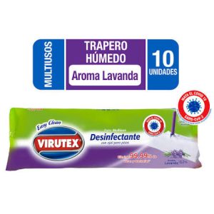 TRAPERO HUMEDO LAVANDA X10 UN LAVANDA
