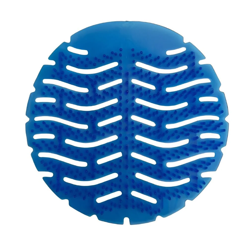 TAPETE URINARIO AZUL ANTISALPICADURAS CON AROMA 32 G
