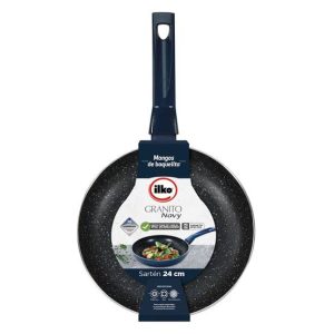 Sartén 24 Cm Granito Navy x6 un. - Ilko