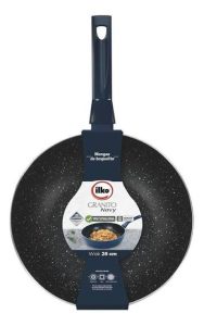 Wok 28 Cm Granito Navy x6 un. - Ilko